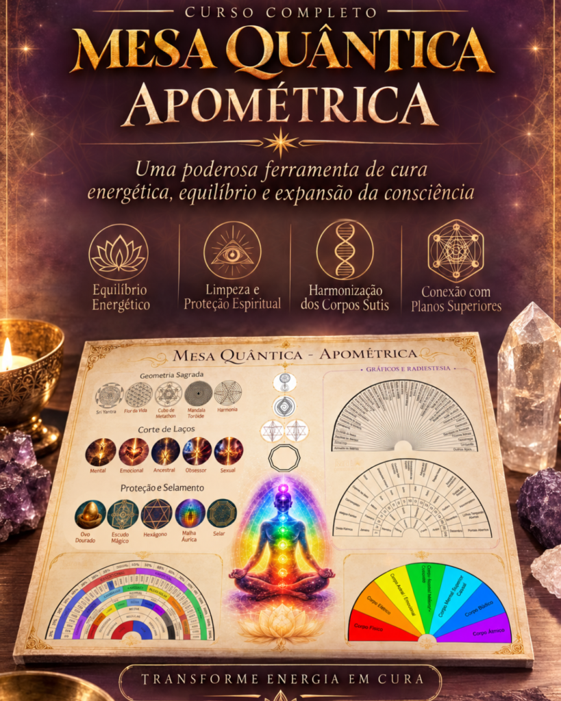 Mesa Radiônica Quântica Apométrica